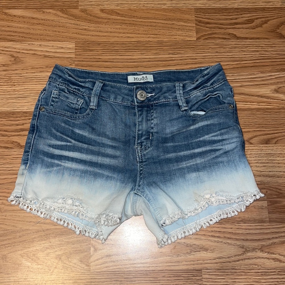 Mudd Jean shorts. Size 12 in kids.